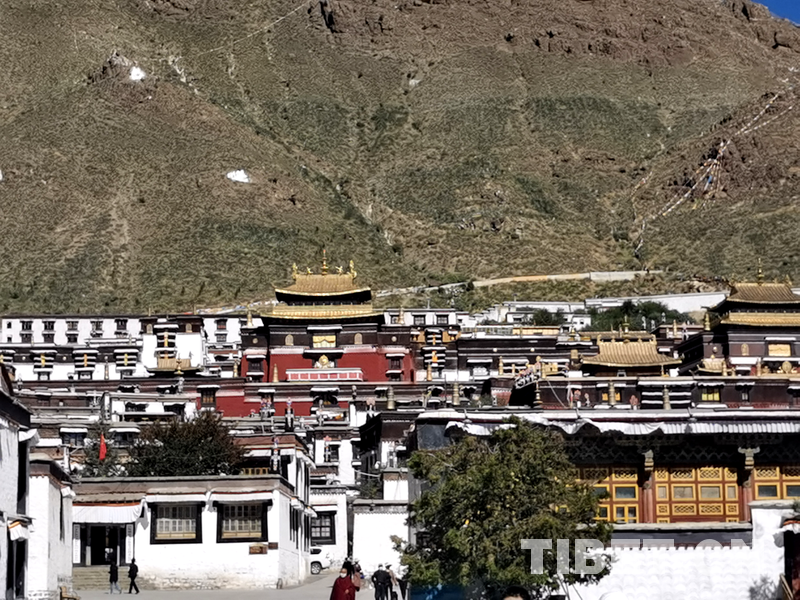 A scenic view of Rikaze Zhashilunbu Si