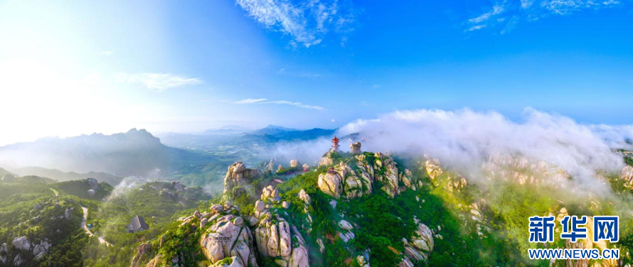 A scenic view of Rizhao Dazhujiacun Yizhi
