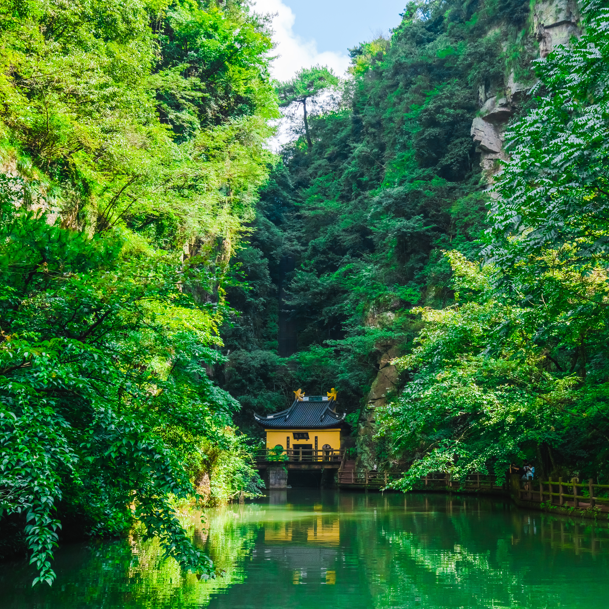 A scenic view of Rizhao Dazhujiacun Yizhi