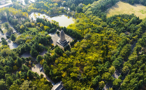 A scenic view of Sanmenxia Baolunsita