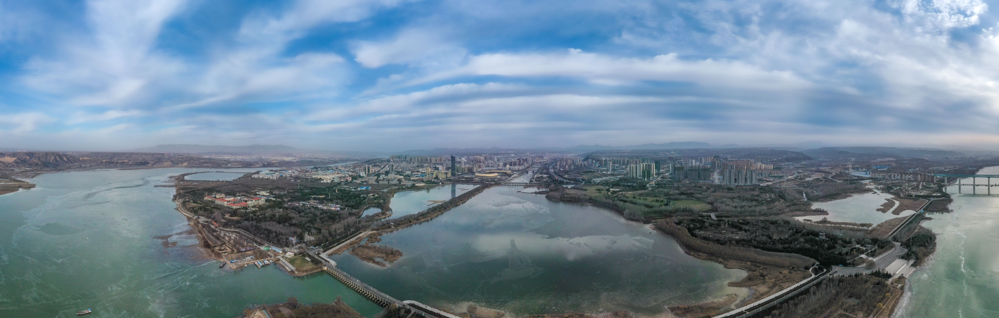A scenic view of Sanmenxia Beiyangpingyizhi