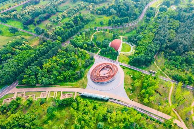 A scenic view of Sanmenxia Beiyangpingyizhi