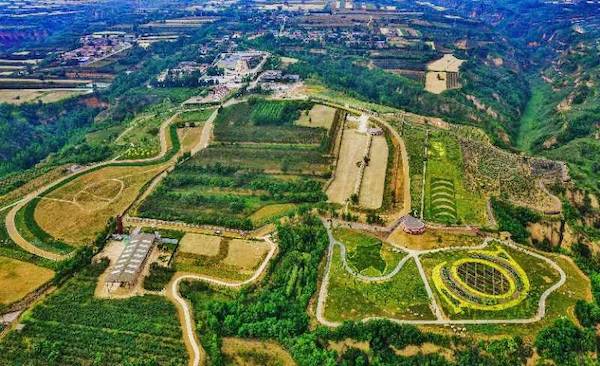 A scenic view of Sanmenxia Yangshaocunyizhi