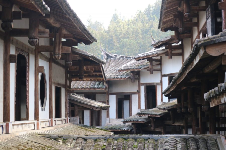 A scenic view of Sanming Anzhenbao