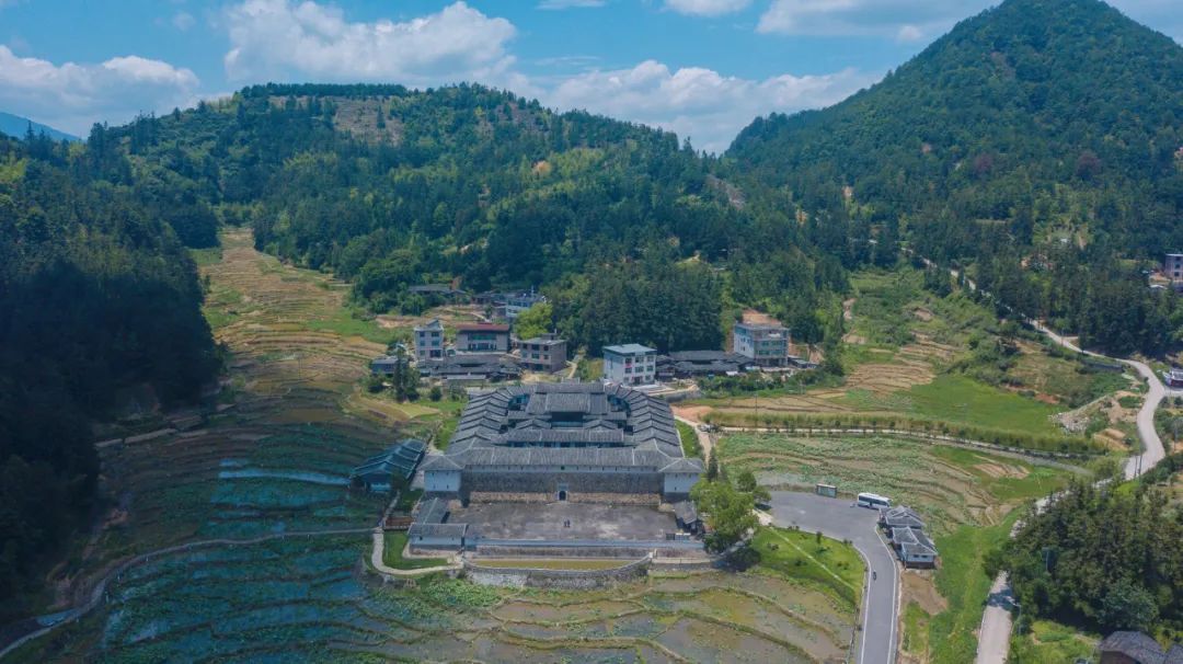A scenic view of Sanming Anzhenbao