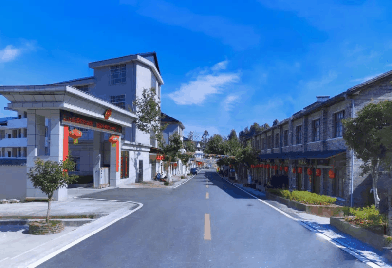 A scenic view of Sanming Jianning Hongyifangmianjun Lingdaojiguan Jiuzhi