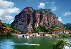 A scenic view of Sanming Shuimei Tubaqun