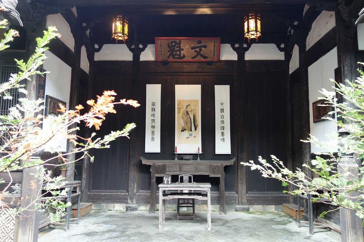 A scenic view of Sanming Taining Shangshudi Jianzhuqun