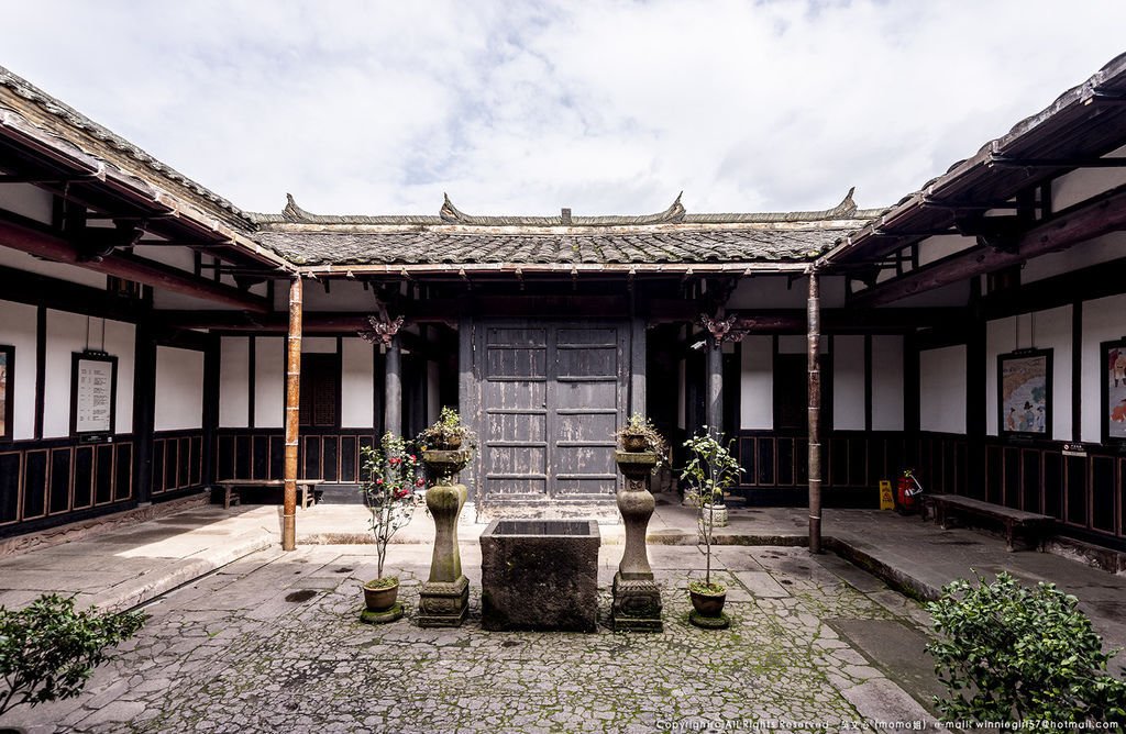 A scenic view of Sanming Taining Shangshudi Jianzhuqun