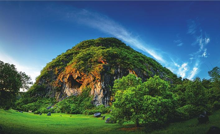 A scenic view of Sanming Wanshouyan Yizhi