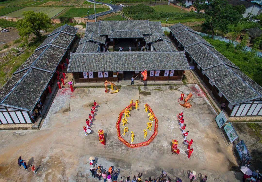 A scenic view of Sanming Yongan Kangzhan Jiuzhiqun