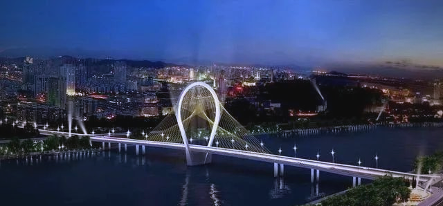 A scenic view of Sanming Yujingfang