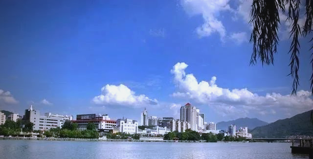 A scenic view of Sanming Yujingfang
