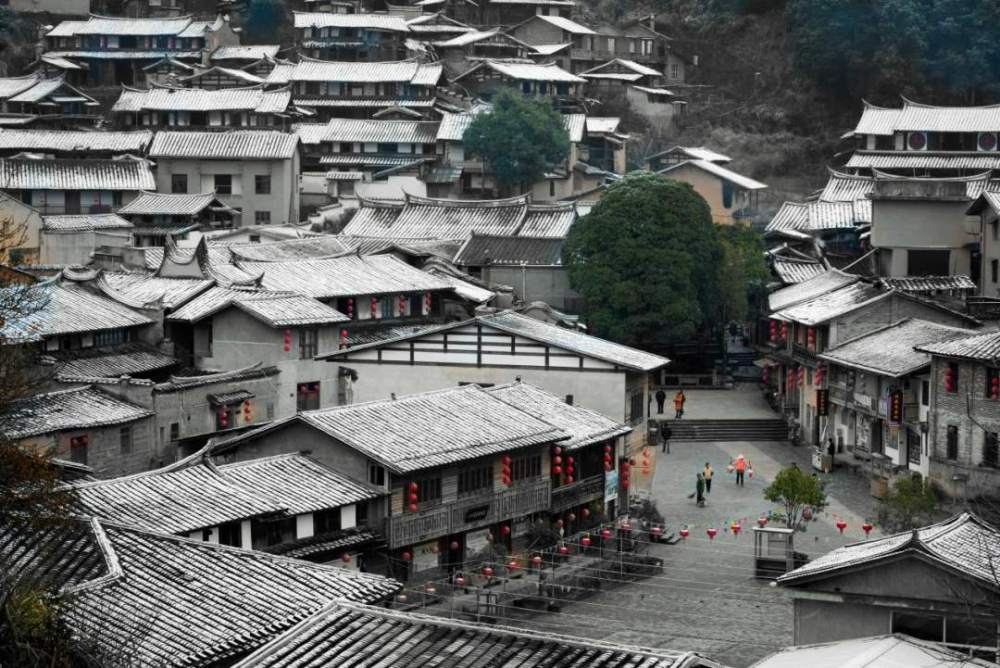 A scenic view of Sanming Zhengshi Dacuo