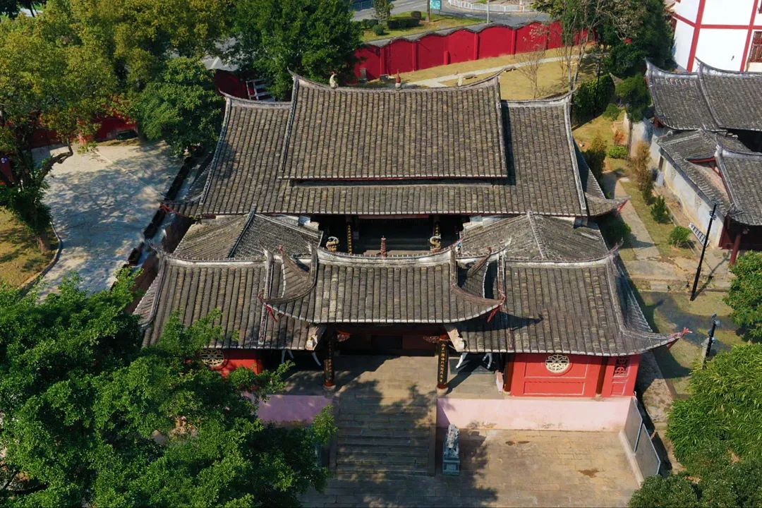 A scenic view of Sanming Zhengshunmiao
