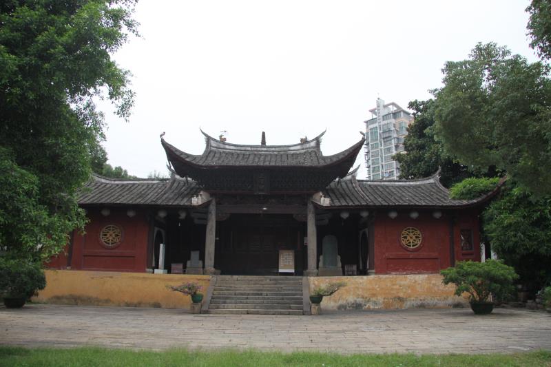 A scenic view of Sanming Zhengshunmiao