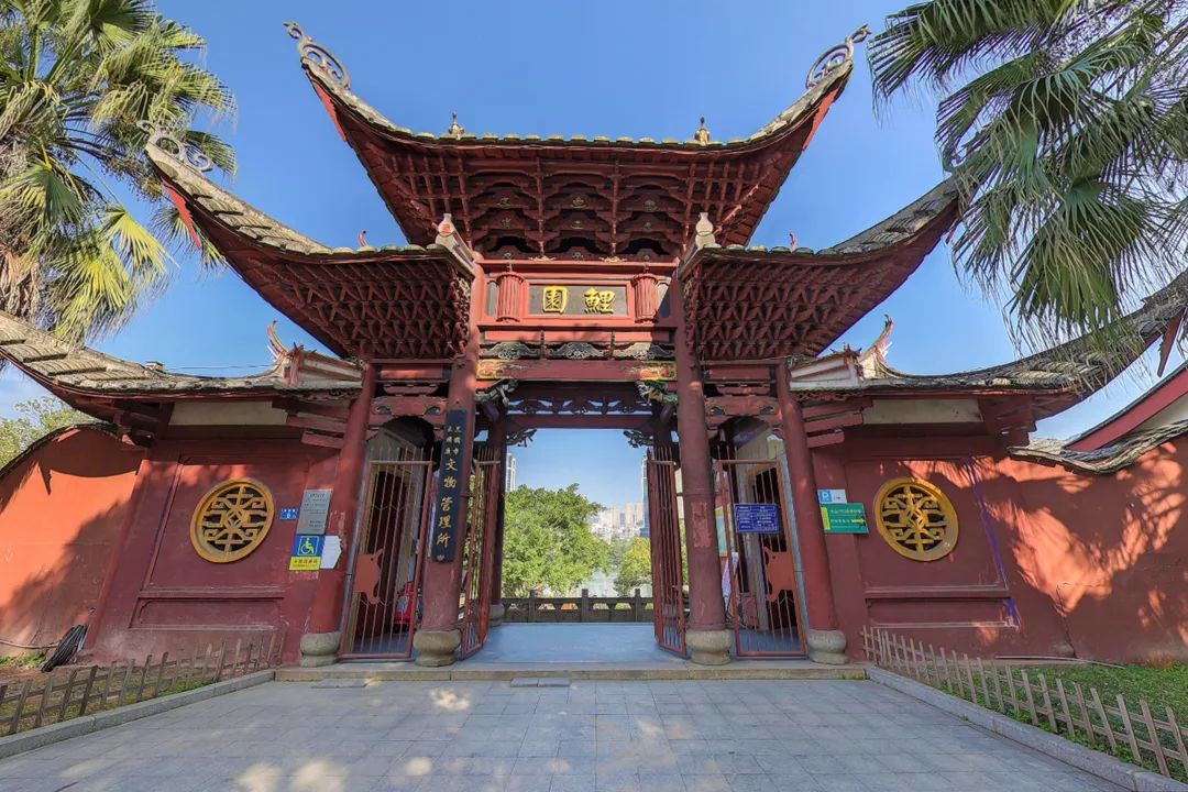 A scenic view of Sanming Zhengshunmiao