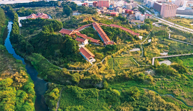 A scenic view of Sanming Zhongcun Yao Yizhi