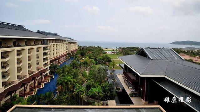 A scenic view of Sanya Tengqiao Muqun