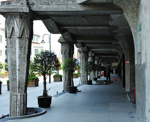 A scenic view of Shanghai Hongkou Gongbuju Zaishengchang Jiuzhi