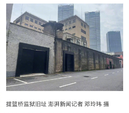 A scenic view of Shanghai Hongkou Tilanqiao Jianyu Zaoqi Jianzhu