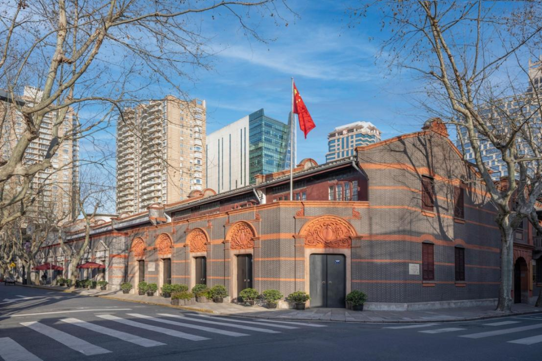 A scenic view of Shanghai Huangpu Daibiaotuan Zhuhu Banshichu Jiuzhi