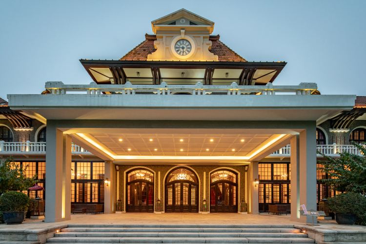 A scenic view of Shanghai Huangpu Kexue Huitang