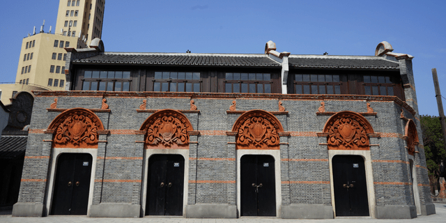A scenic view of Shanghai Huangpu Yida Huizhi