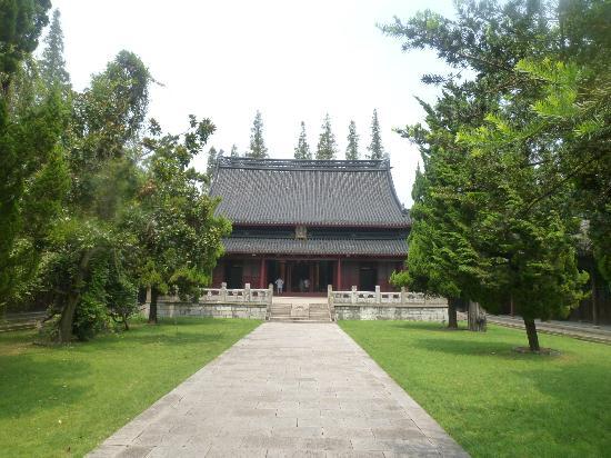 A scenic view of Shanghai Jiading Kongmiao