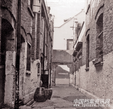 A scenic view of Shanghai Jingan Erda Huizhi