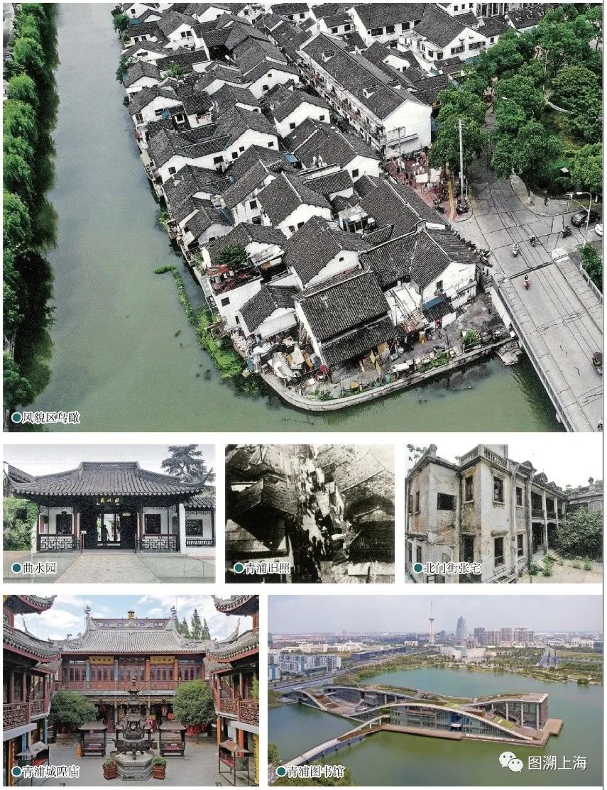 A scenic view of Shanghai Qingpu Qinglongzhen Yizhi