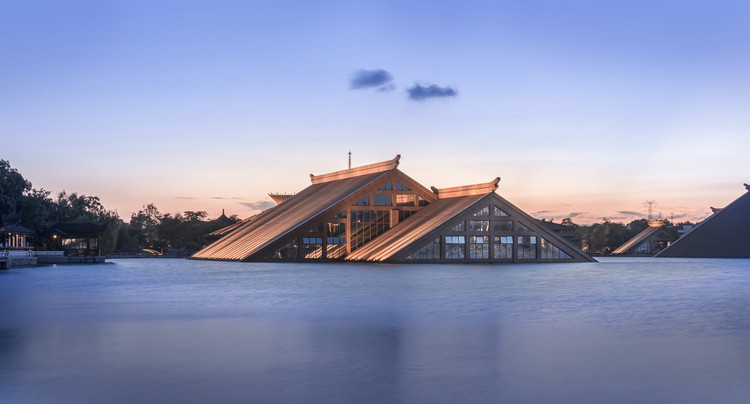 A scenic view of Shanghai Songjiang Guangfulin Yizhi