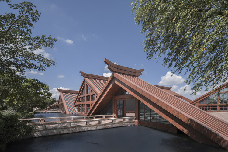A scenic view of Shanghai Songjiang Guangfulin Yizhi