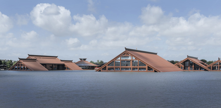 A scenic view of Shanghai Songjiang Guangfulin Yizhi