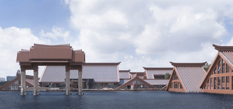 A scenic view of Shanghai Songjiang Guangfulin Yizhi