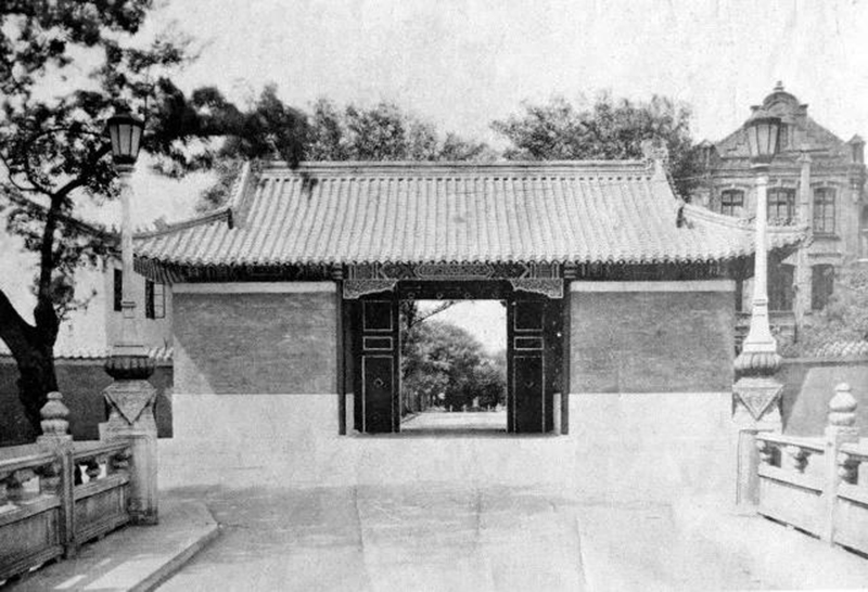 A scenic view of Shanghai Xuhui Jiaotong Daxue Zaoqi Jianzhu