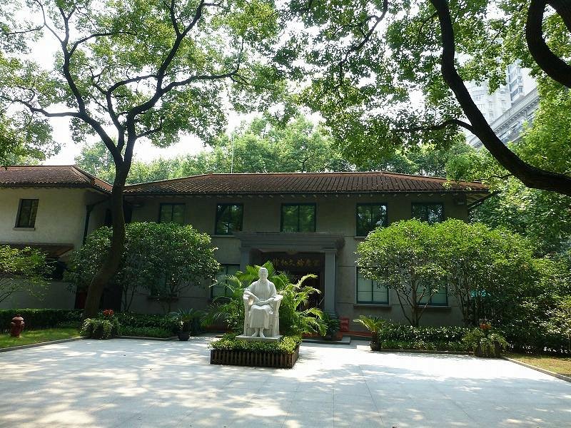 A scenic view of Shanghai Xuhui Songqingling Guju