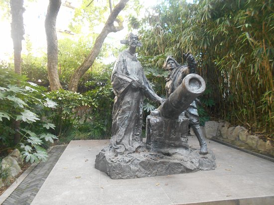 A scenic view of Shanghai Xuhui Xuguangqi Mu