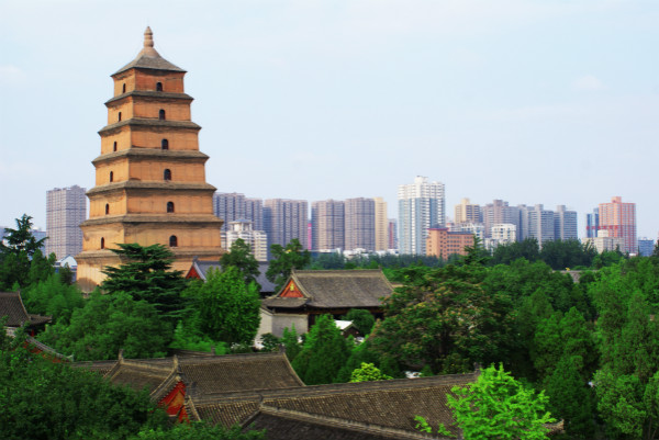 A scenic view of Shangluo Zijing Site