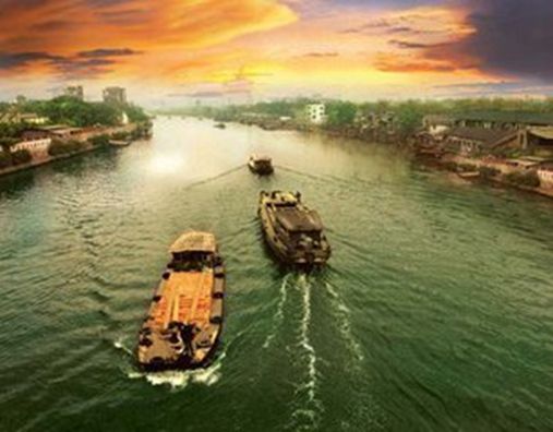 A scenic view of Shangqiu Dayunhe Shangqiuduan