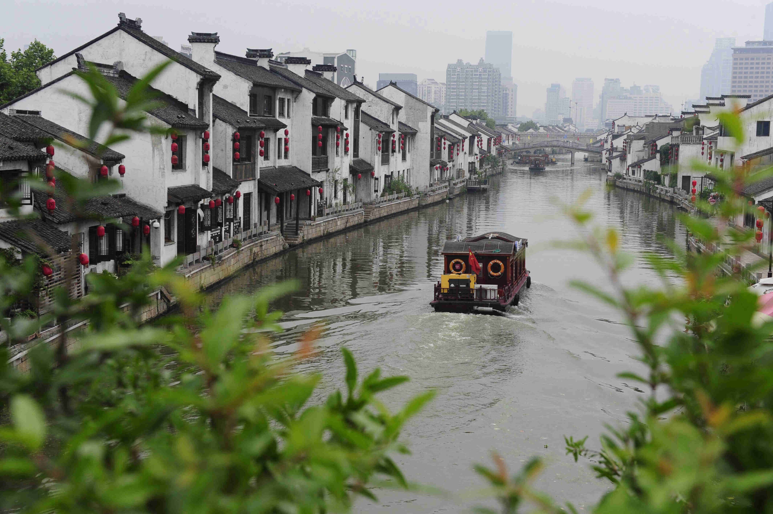 A scenic view of Shangqiu Dayunhe Shangqiuduan