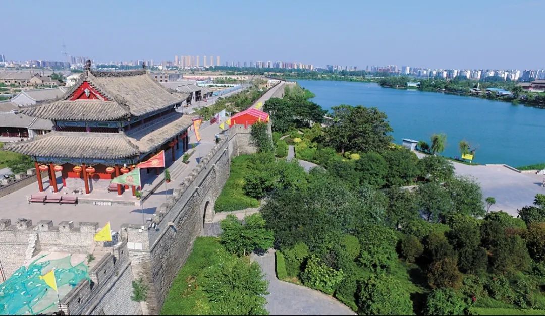 A scenic view of Shangqiu Dayunhe Shangqiuduan