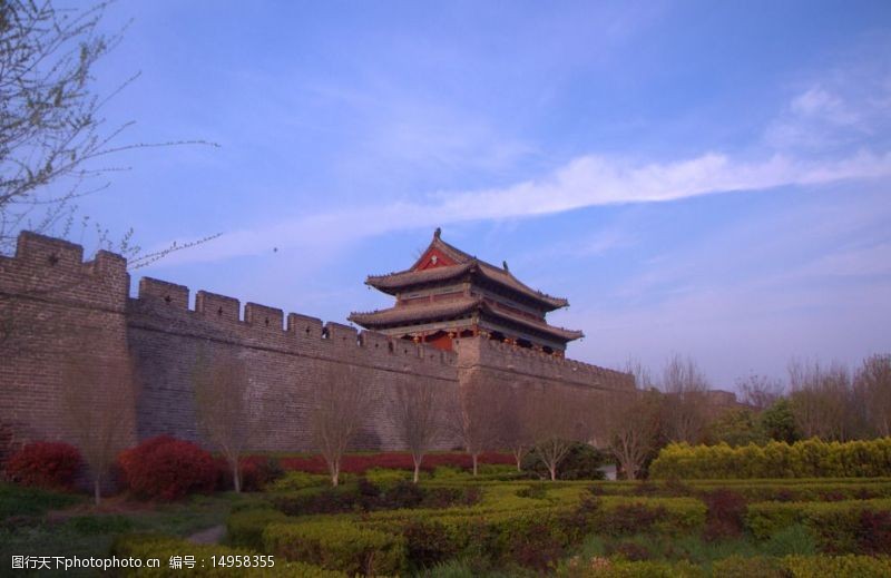A scenic view of Shangqiu Guidefuchengqiang