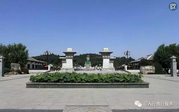 A scenic view of Shangqiu Hanliangwangmuqun