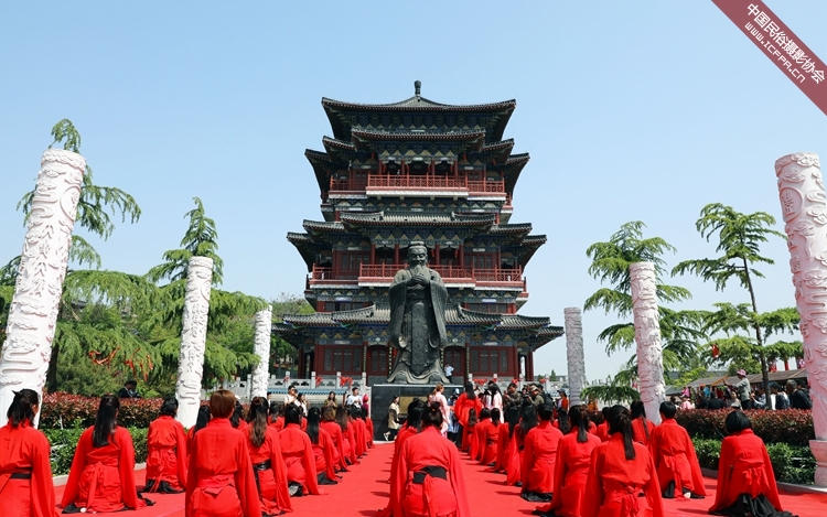 A scenic view of Shangqiu Mangdangshanhandailizhijianzhujizhi
