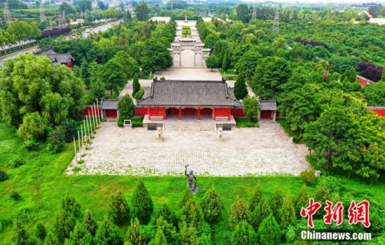 A scenic view of Shangqiu Wangyoufangyizhi