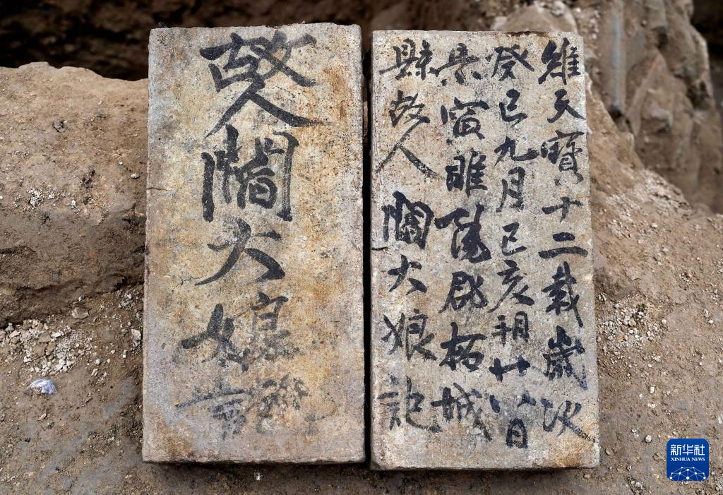 A scenic view of Shangqiu Xuguiduimuqun