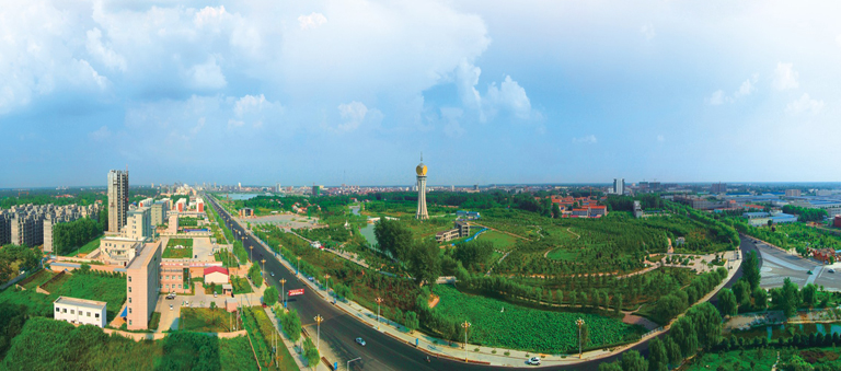 A scenic view of Shangqiu Zhechenggucheng