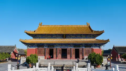A scenic view of Shangqiu Zhechenggucheng