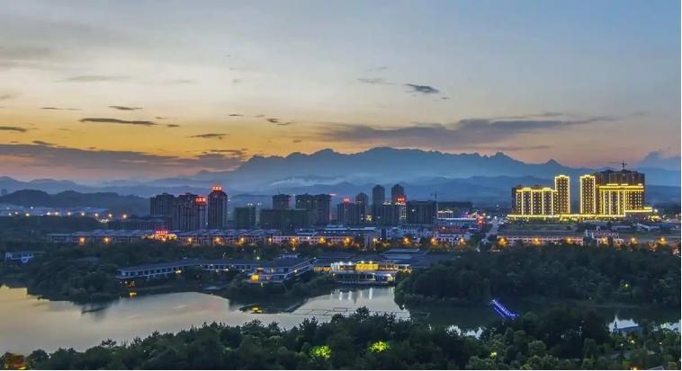 A scenic view of Shangrao Baojia Jinkuang Yizhi